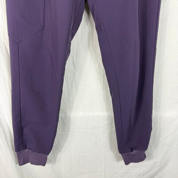 FIGS Women Small Zamora Jogger Scrub Pants Bottoms Purple Pockets W18SW2005 - Picture 4 of 9